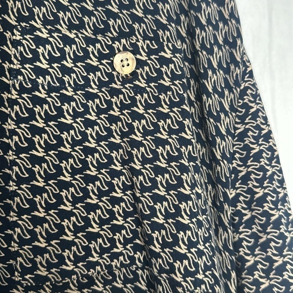 KNIGHTS BRIDGE VINTAGE RETRO PRINT SHORT SLEEVE BUTTON DOWN (2X) - Picture 4 of 8